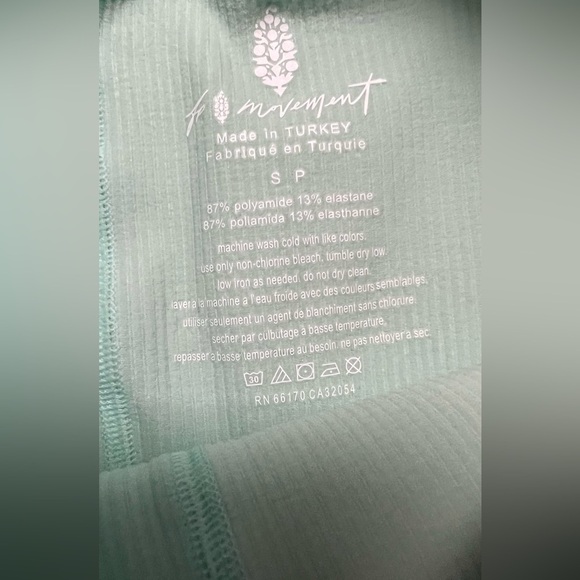 NWT free people free throw shorts size small women’s mint green - Picture 7 of 9